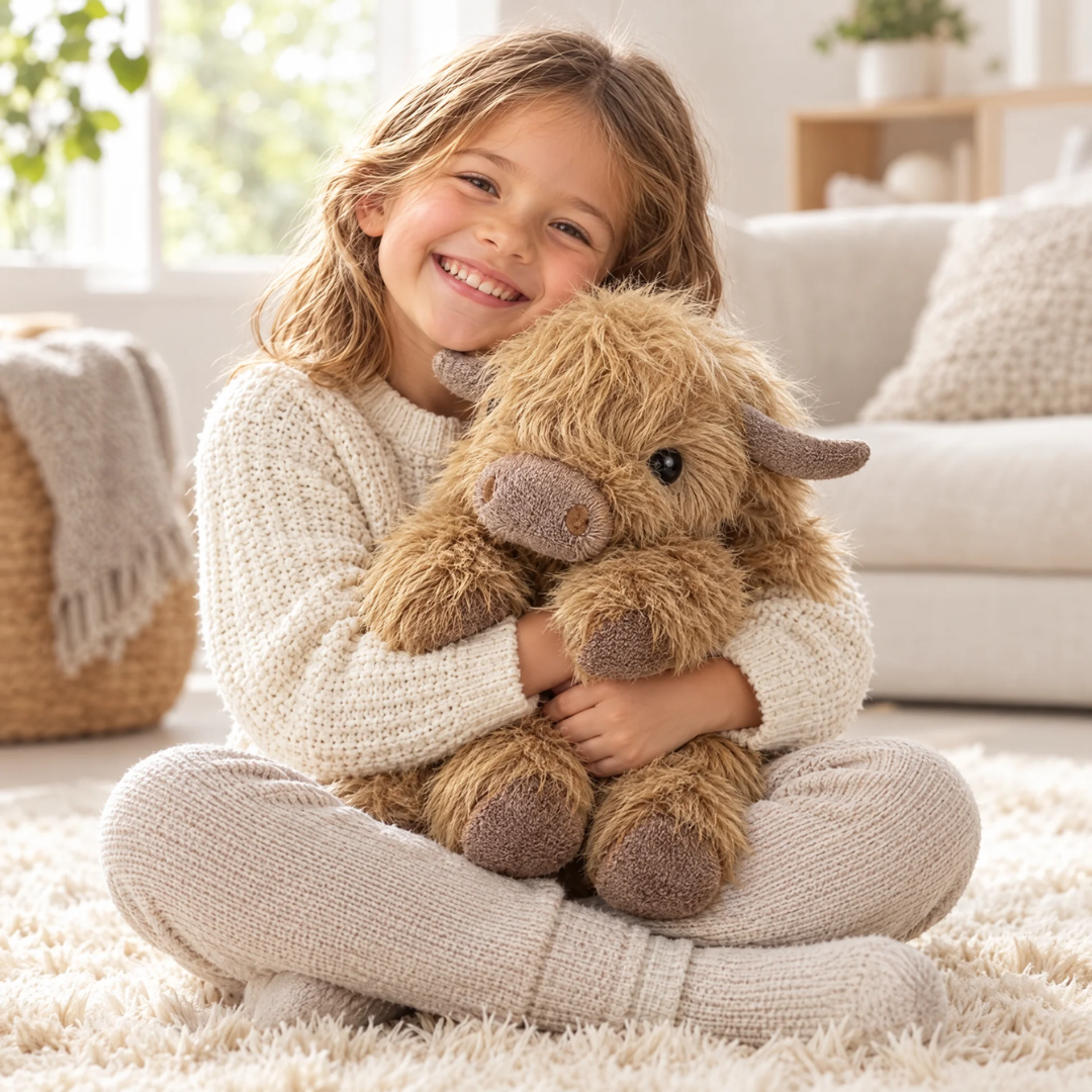 CuddleCow – Tyngd Highland Cow (65 cm)